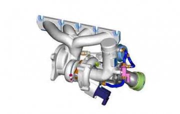 汽车电器教学设备项目中汽油机涡轮增压是什么?