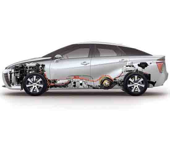燃料电池汽车教学原型车